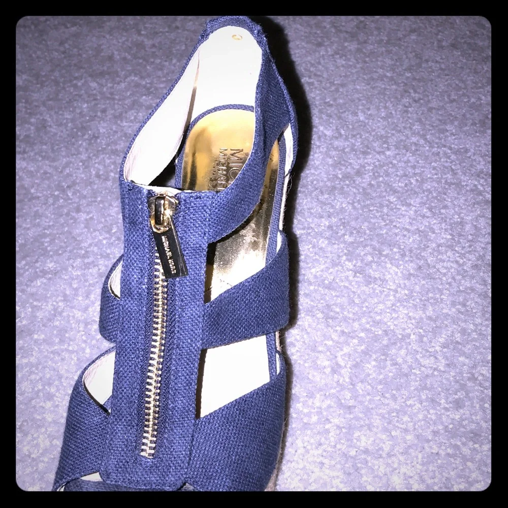 Sexy Michael Kors espadrille high 7.5 - Picture 2 of 6